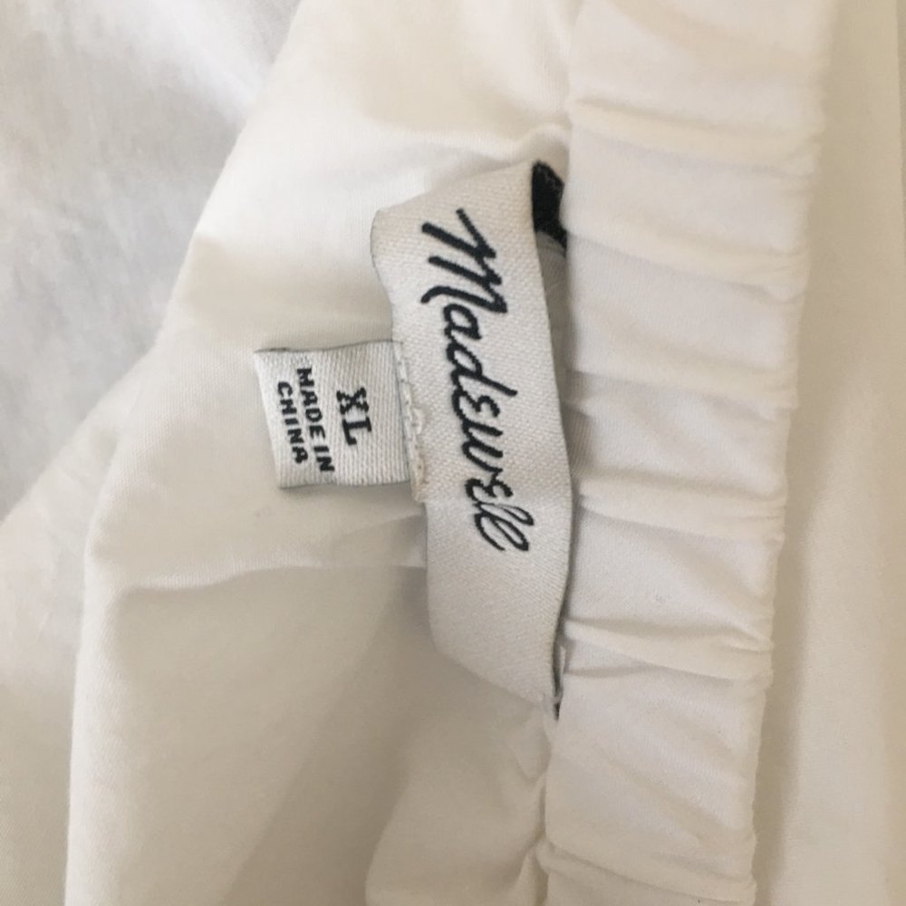 Madewell Embroidered Off The Shoulder Top - Picture 4 of 6